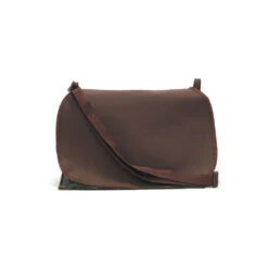 Gibecière Cuir Et Toile