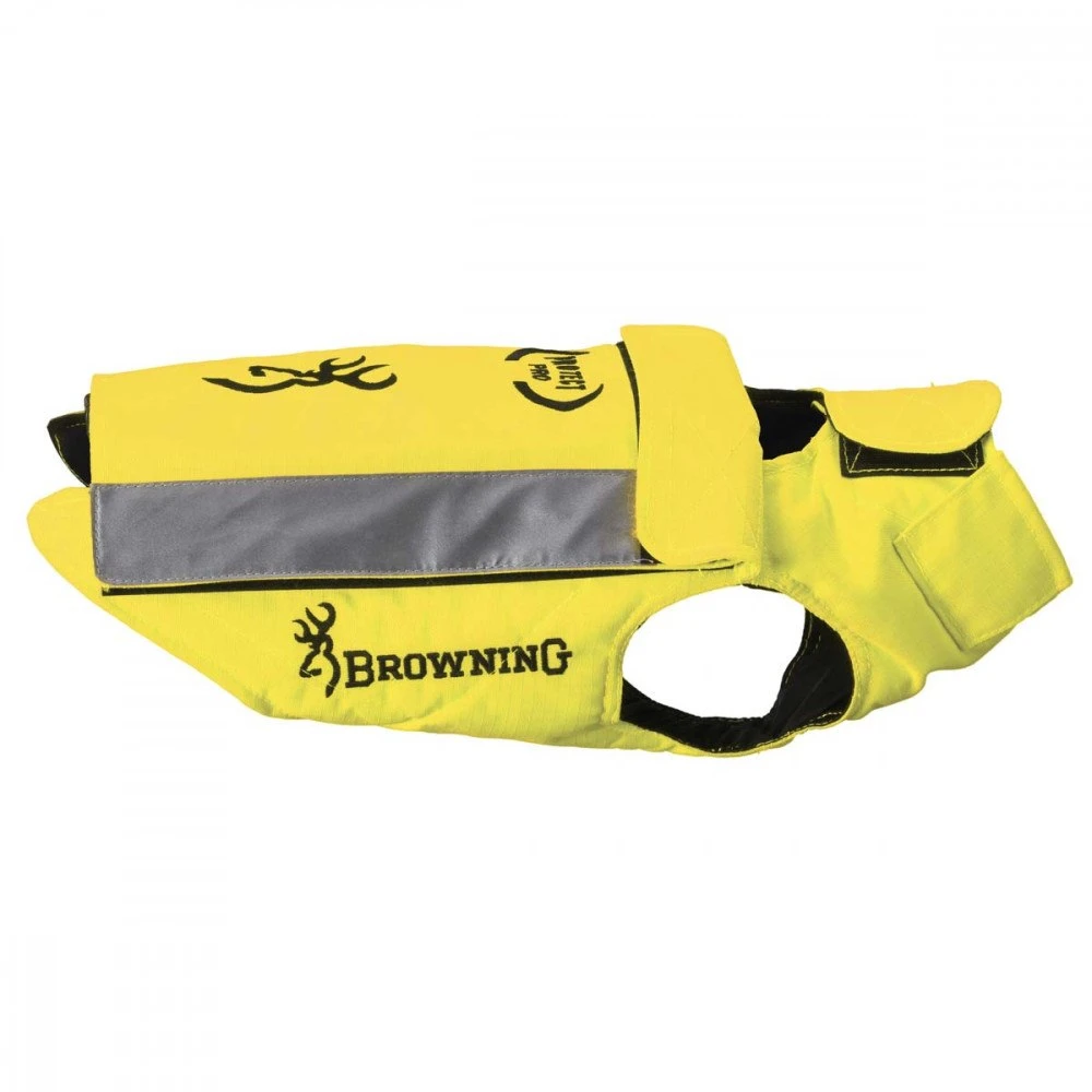 Gilet De Protection Browning Protect Jaune 1 Gilet De Protection Browning Protect Jaune