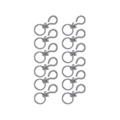 Pack 12 émerillons Inox