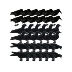 Pack 36 Formes De Corbeaux Floquées