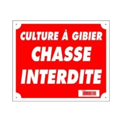 Panneau Culture à  Gibier