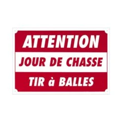 Panneau Jour De Chasse 60x40